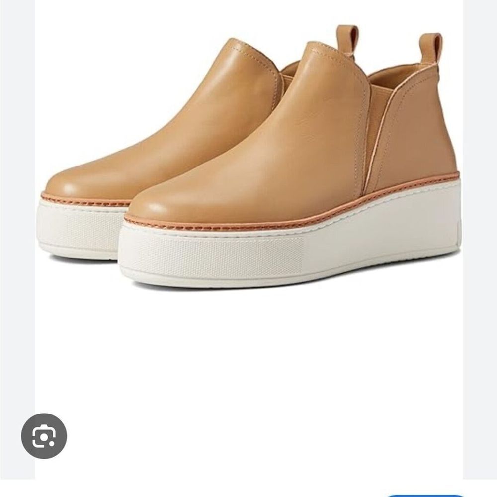 J/SLIDES Tan Ankle Boots